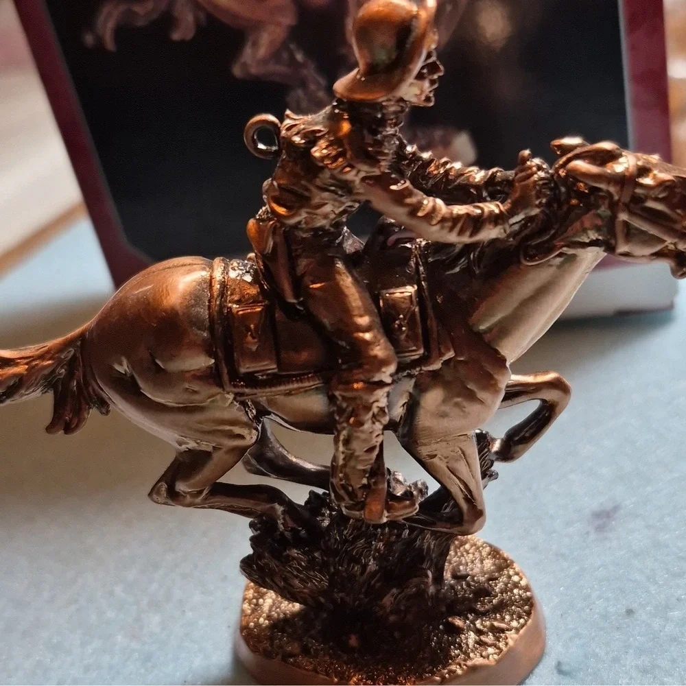 Hallmark Keepsake Pony Express Rider Ornament The Old West 1998